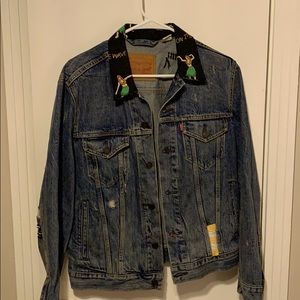 Levi’s Hula Collar Trucker Denim Jacket size S